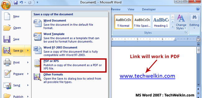 word 2011 for mac conversion to pdf